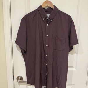 Mizzen+Main Red Casual Button Down Shirt